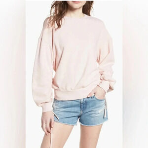 NWT Adriano Goldschmied AG Karis Sweatshirt in Sweet Dawn